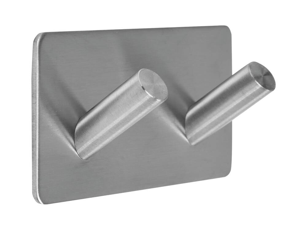 CARLIG DUBLU PENTRU FALA 69373 PROSOP CU DUBLU ADEZIV 45X90X25MM, GAMA STEELY