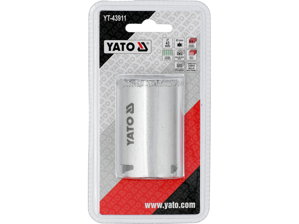 Carota 43 mm YATO YT-43911 - imagine 4