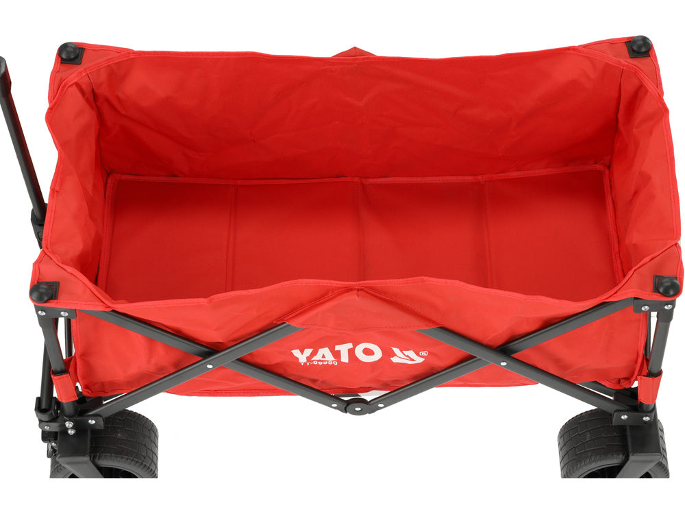 Yato YT-86950 összecsukható kerti vagy kempingkocsi, 94 x 58 x 100 cm, 100 kg