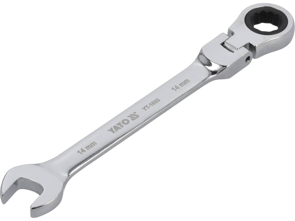 CHEIE COMBINATA CU YATO YT-1680 CLICHET SI CAP FLEXIBIL 14MM