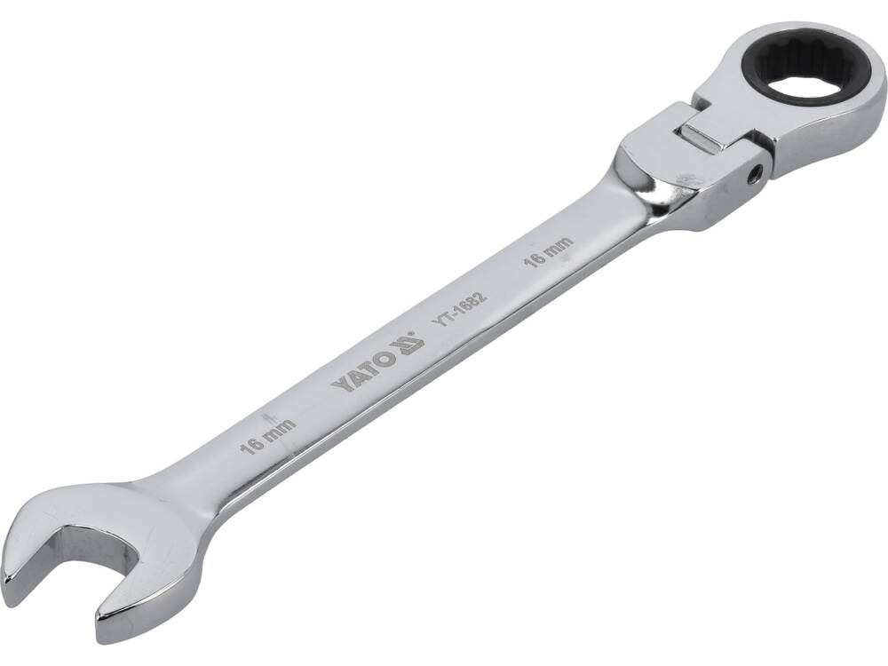 CHEIE COMBINATA CU YATO YT-1682 CLICHET SI CAP FLEXIBIL 16MM