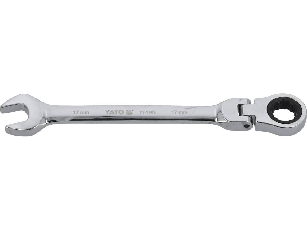 CHEIE COMBINATA CU YATO YT-1683 CLICHET SI CAP FLEXIBIL 17MM