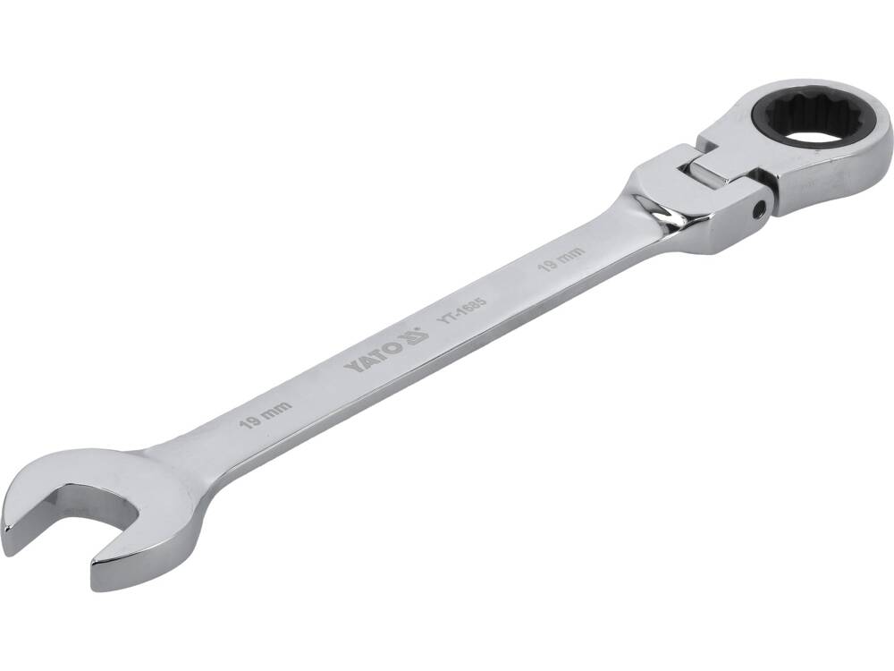 CHEIE COMBINATA CU YATO YT-1685 CLICHET SI CAP FLEXIBIL 19MM