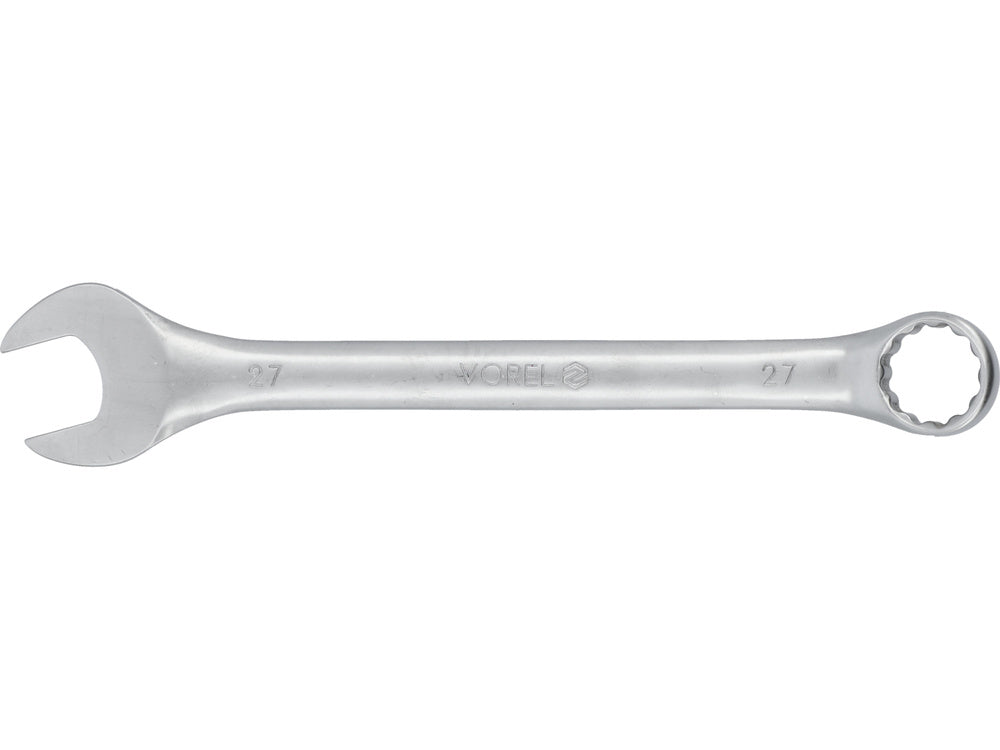 SZATÉN GYŰRŰVILÁGZATÚ VILLÁSKULCS, VOREL 51692 CR-V, 27MM