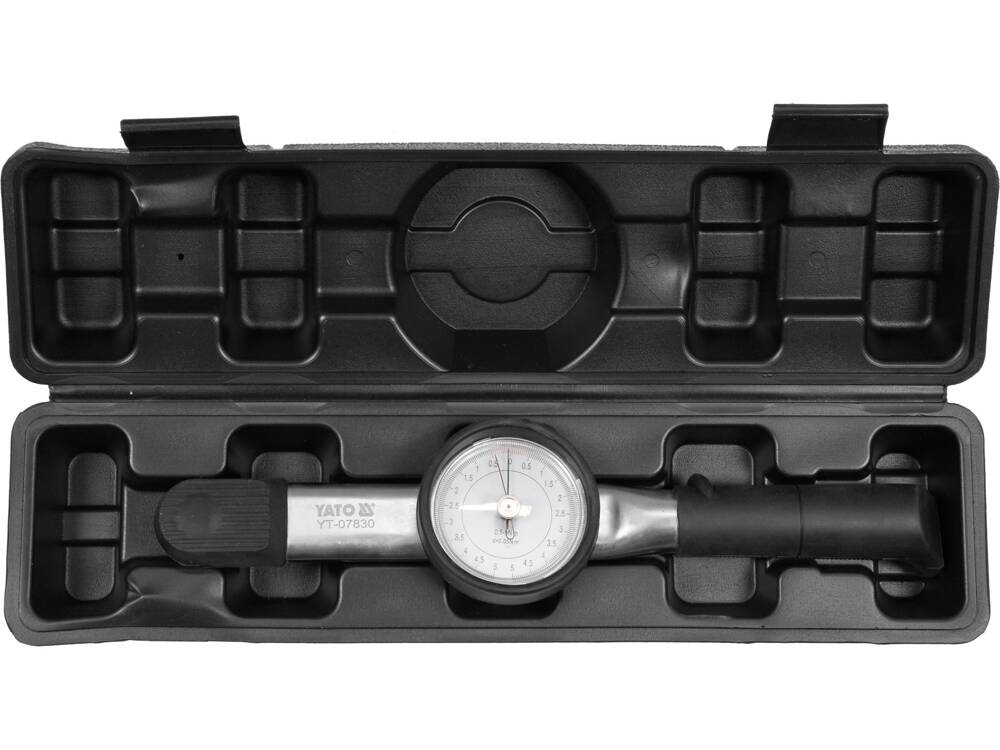 YATO YT-07830 ÓRA NYOMATÉKKULCS, 1/4, 0-5NM
