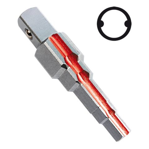 CHEIE IN TREPTE YATO YT-03316 PENTRU RADIATOR, 1/2