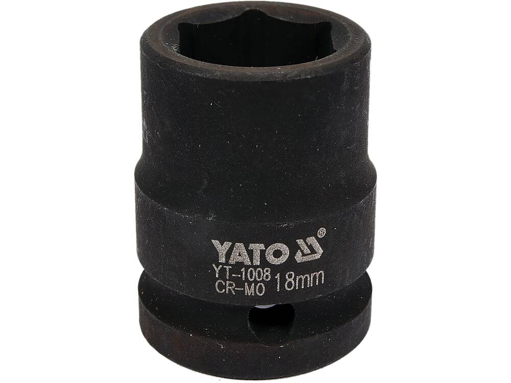 CHEIE TUBULARA DE YATO YT-1008 IMPACT HEXAGONALA 1/2X18MM