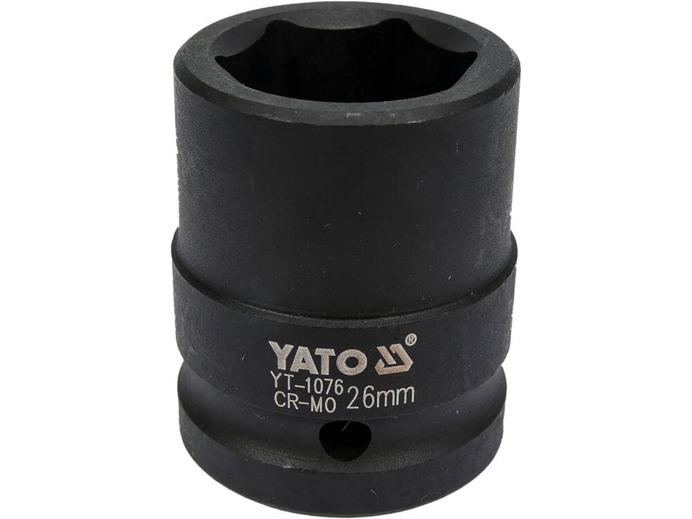CHEIE TUBULARA DE YATO YT-1076 IMPACT HEXAGONALA 3/4X26MM