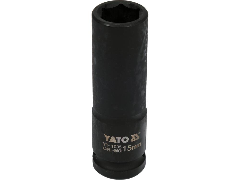 CHEIE TUBULARA DE YATO YT-1035 IMPACT HEXAGONALA ADANCA 1/2X15MM