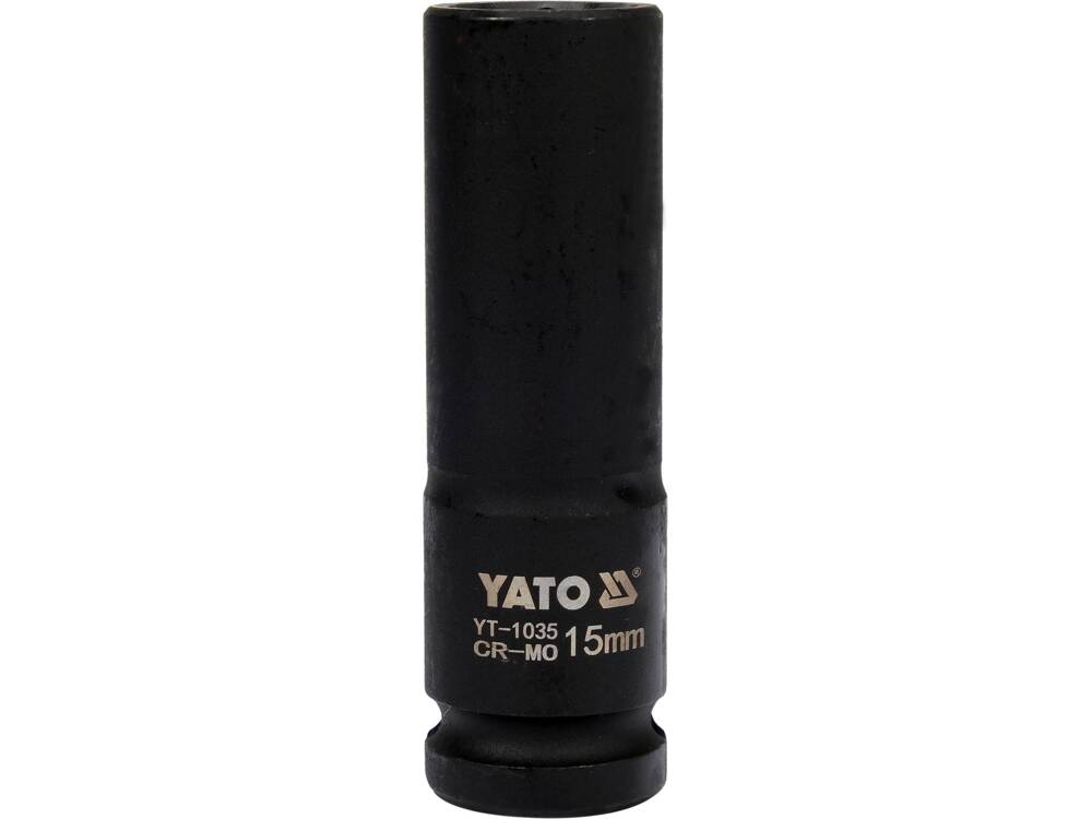 CHEIE TUBULARA DE YATO YT-1035 IMPACT HEXAGONALA ADANCA 1/2X15MM