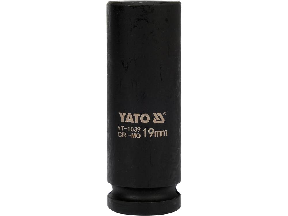 CHEIE TUBULARA DE YATO YT-1039 IMPACT HEXAGONALA ADANCA 1/2X19MM