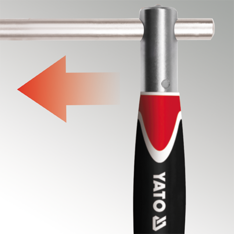 CHEIE TUBULARA TIP YATO YT-1554 T CU MANER ROTATIV 10MM