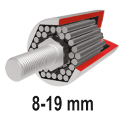 CHEIE TUBULARA UNIVERSALA YATO YT-02400 CU CLICHET, 8-19MM