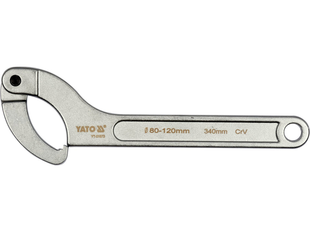UNIVERZÁLIS VILLÁSKULCS YATO YT-01673 KAMPÓVAL 80-120MM