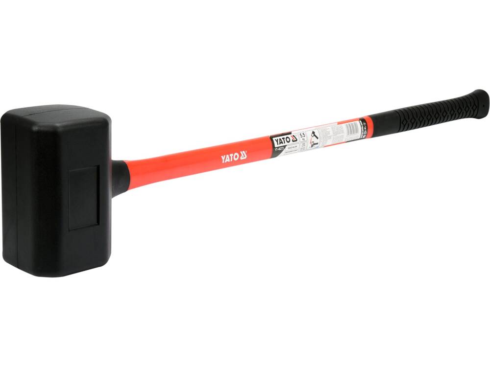 YATO YT-46273 RÁCSOLÁSMENTES GUMIKALAPÁCS, 5,5 KG