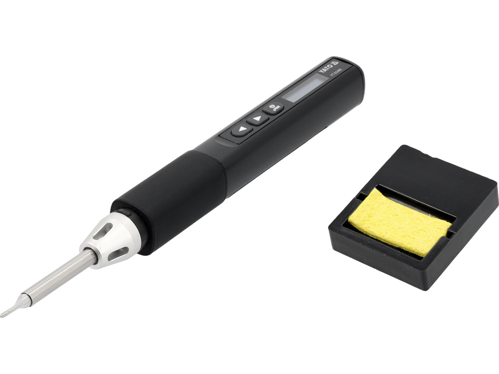 Ciocan de lipit portabil YATO YT-82488, T12, USB-c - imagine 4