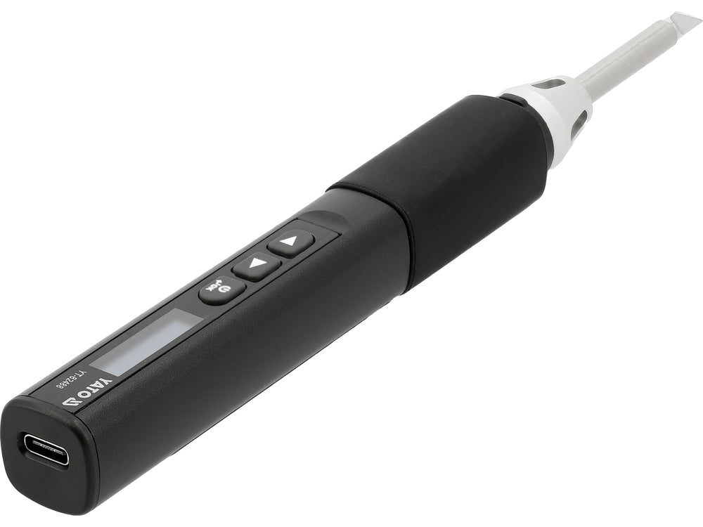 Ciocan de lipit portabil YATO YT-82488, T12, USB-c - imagine 6