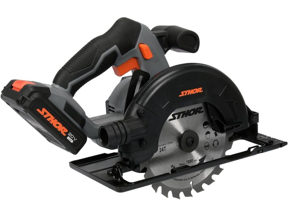 CIRCULAR DE MANA STHOR 78133 STHOR 20V, 165MM, 1X2AH