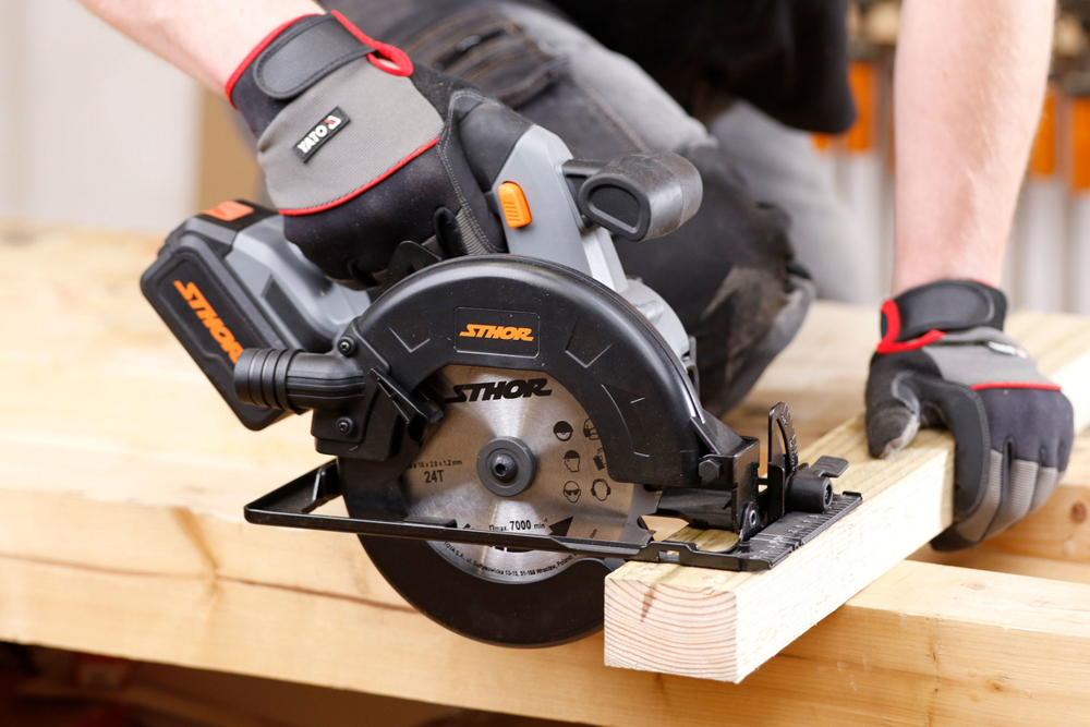 CIRCULAR DE MANA STHOR 78133 STHOR 20V, 165MM, 1X2AH