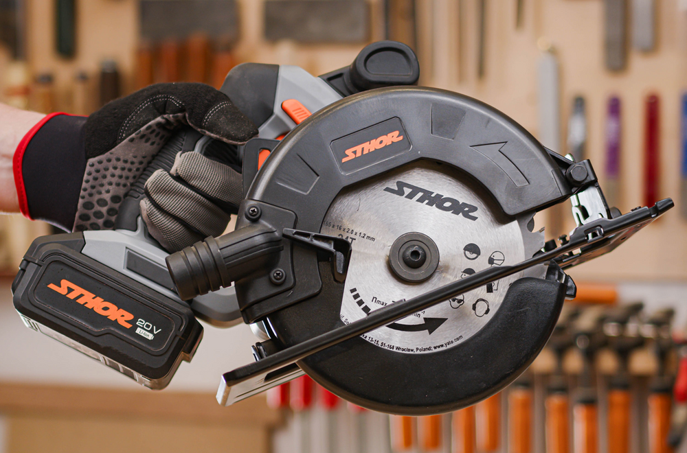 CIRCULAR DE MANA STHOR 78132 STHOR 20V, 165MM, FARA ACUMULATOR