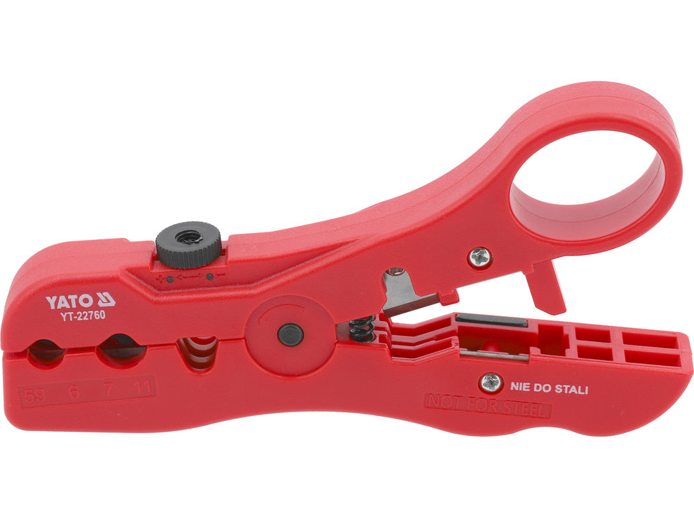 CLESTE DECABLATOR RG59 YATO YT-22760 RG6 RG7 RG11