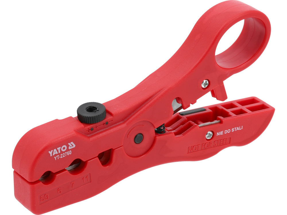 CLESTE DECABLATOR RG59 YATO YT-22760 RG6 RG7 RG11