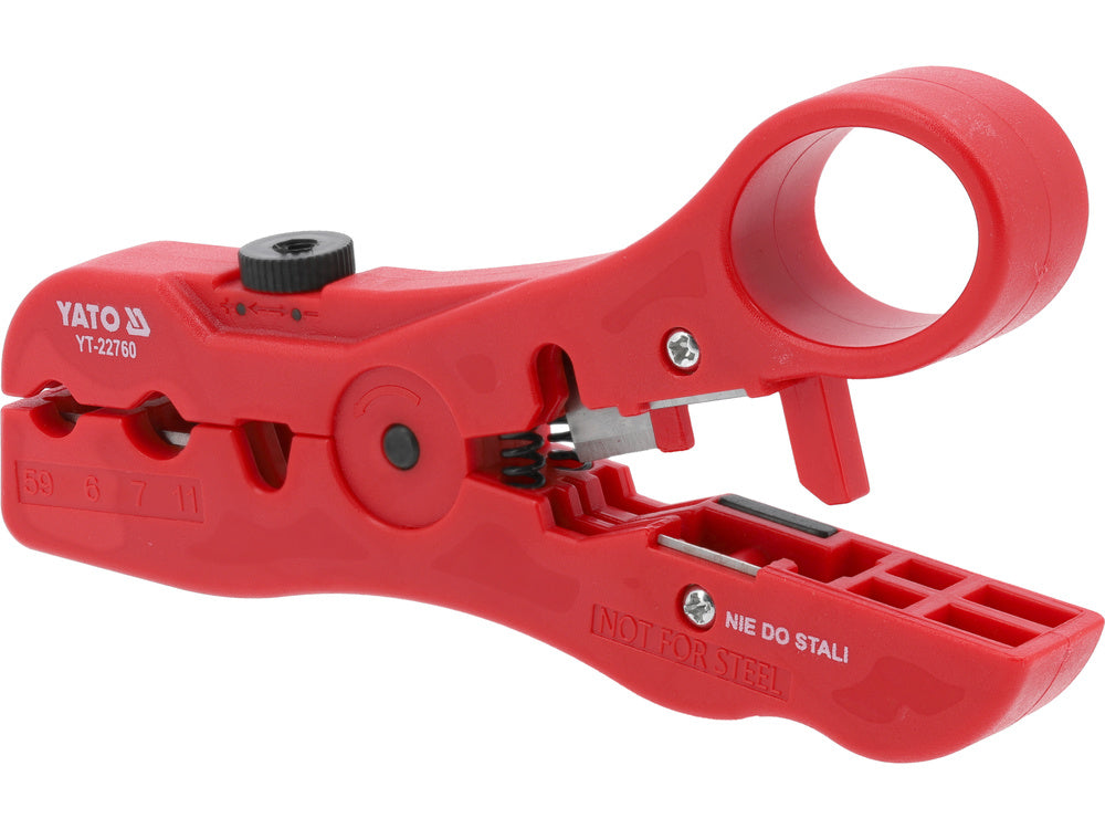 CLESTE DECABLATOR RG59 YATO YT-22760 RG6 RG7 RG11