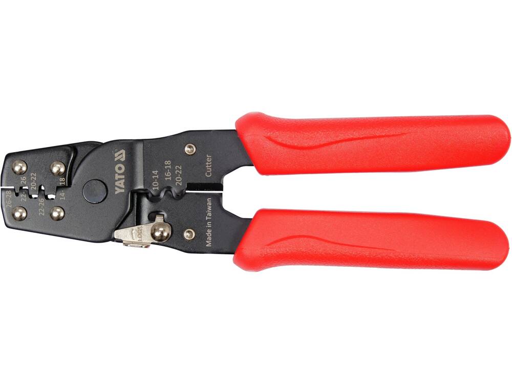 CLESTE SERTIZAT CONECTORI YATO YT-2256 180MM