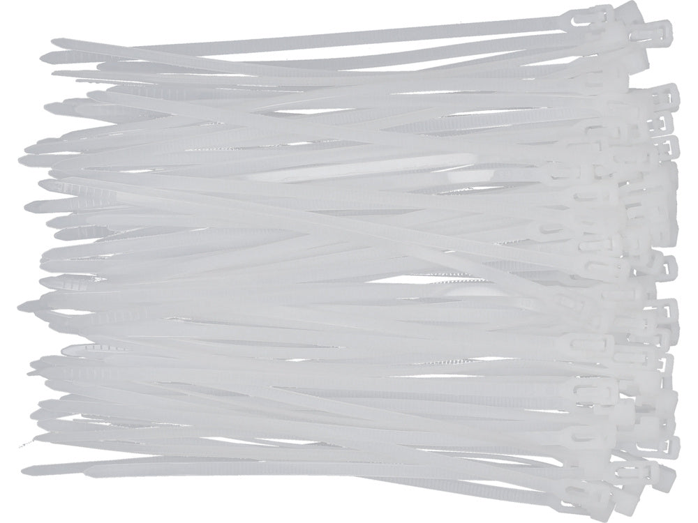 ÚJRAHASZNÁLHATÓ MŰANYAG BILINCS YATO YT-70660 3,6X150MM, 100 DB, FEHÉR