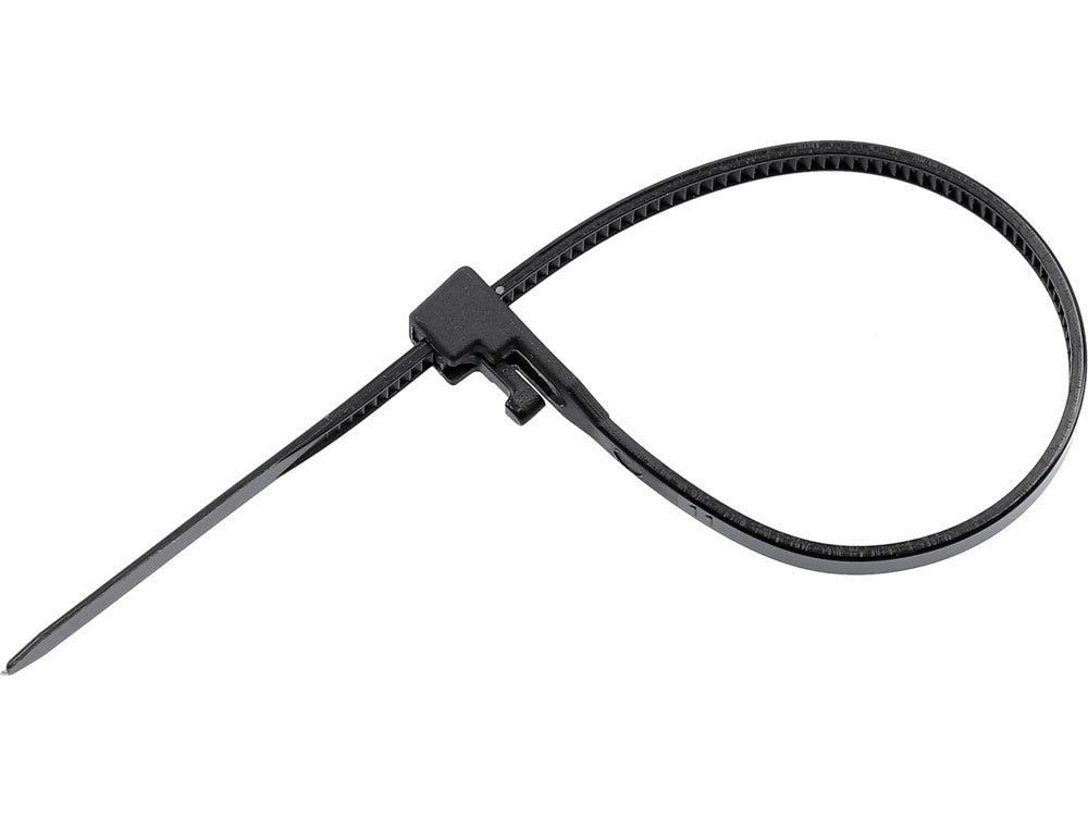 ÚJRAHASZNÁLHATÓ MŰANYAG BILINCS YATO YT-70670 3,6X150MM 100 DB, FEKETE