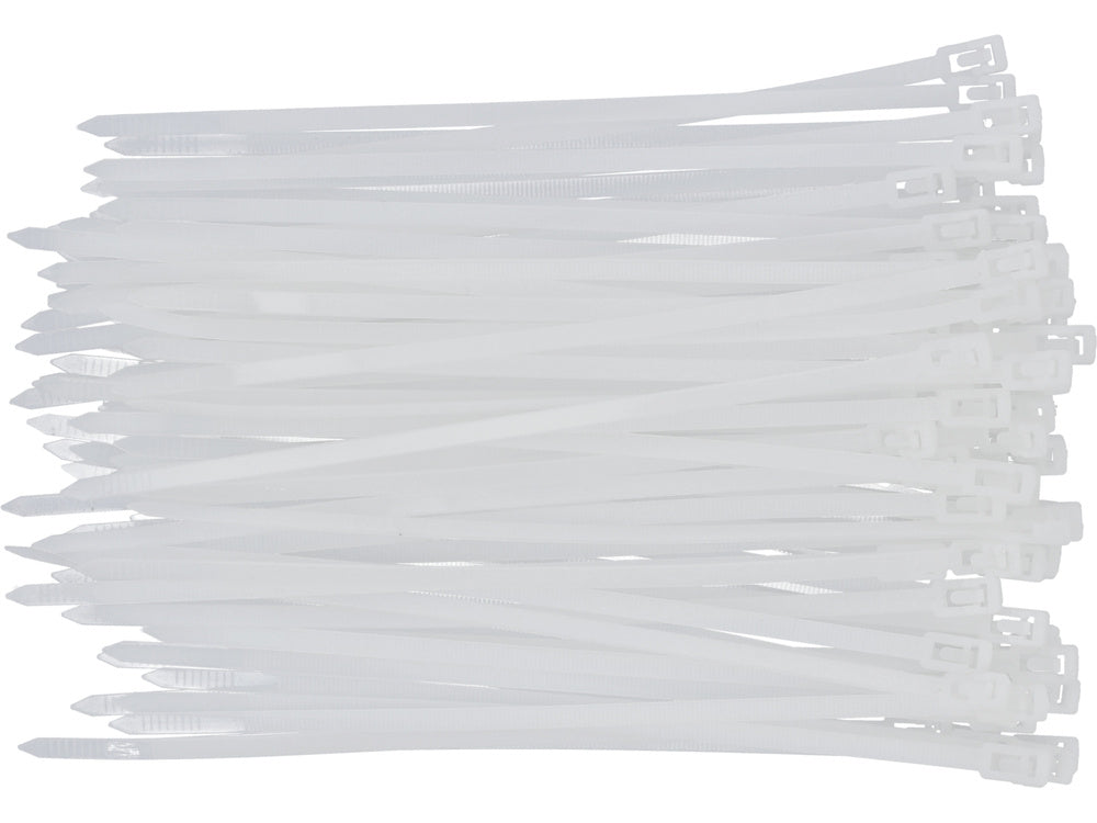 ÚJRAHASZNÁLHATÓ MŰANYAG BILINCS YATO YT-70661 4,8X200MM 100 DB, FEHÉR