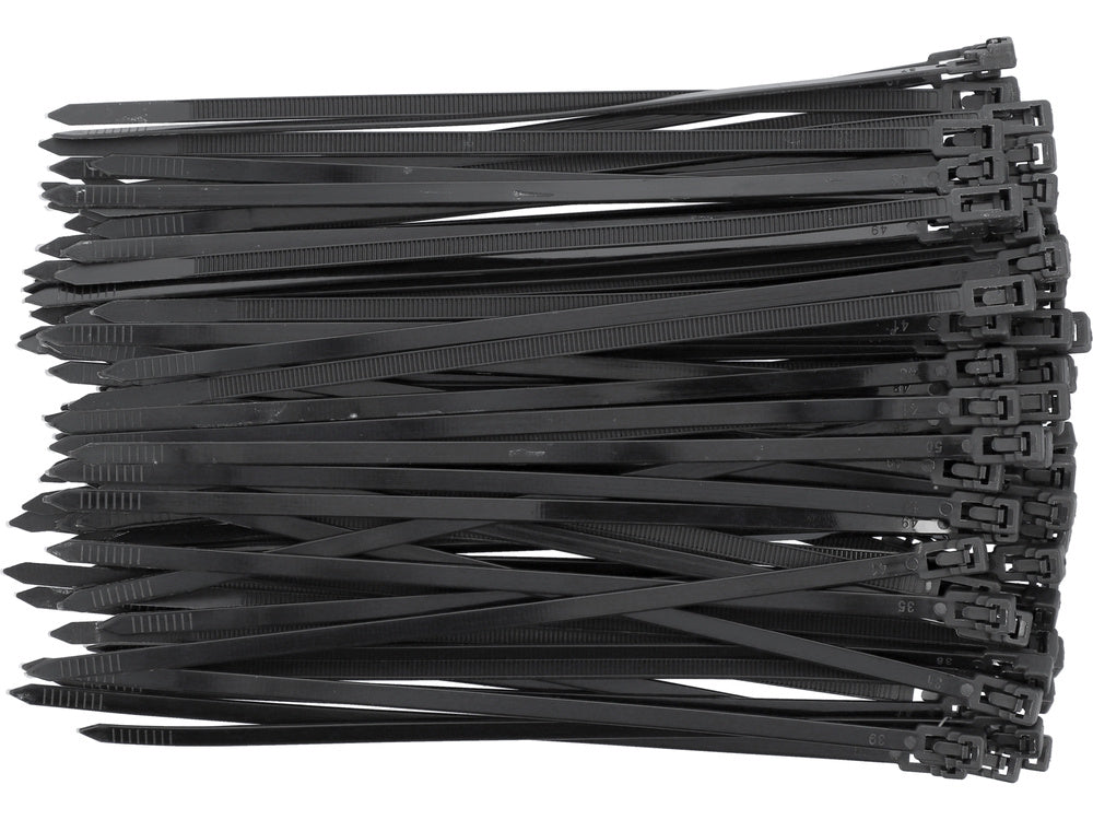 ÚJRAHASZNÁLHATÓ MŰANYAG BILINCS YATO YT-70671 4,8X200MM 100 DB, FEKETE