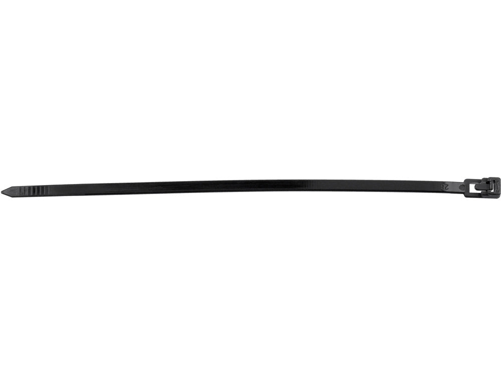 ÚJRAHASZNÁLHATÓ MŰANYAG BILINCS YATO YT-70671 4,8X200MM 100 DB, FEKETE