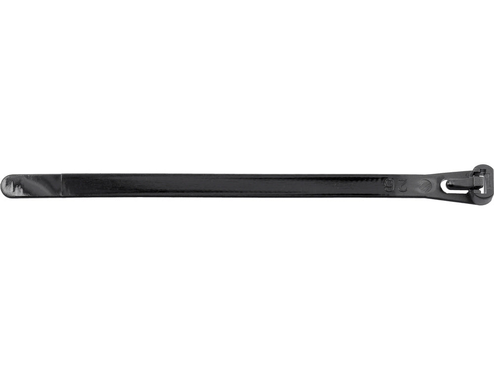 ÚJRAHASZNÁLHATÓ MŰANYAG BILINCS YATO YT-70672 7,6X150MM 50 DB, FEKETE