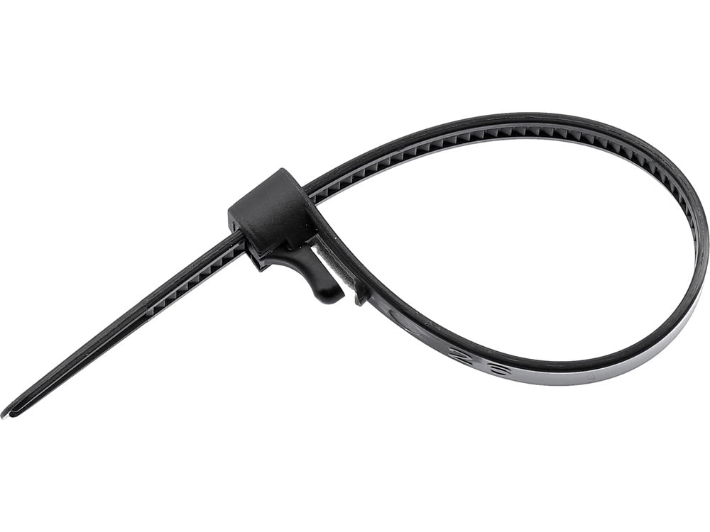 ÚJRAHASZNÁLHATÓ MŰANYAG BILINCS YATO YT-70672 7,6X150MM 50 DB, FEKETE