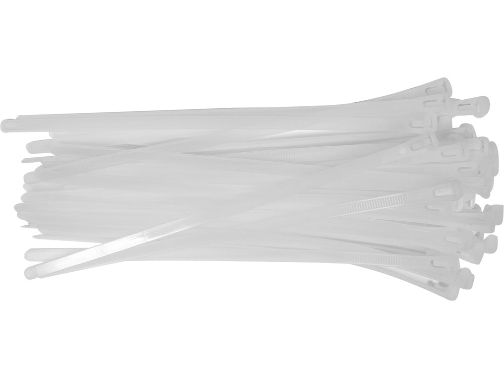 ÚJRAHASZNÁLHATÓ MŰANYAG BILINCS YATO YT-70664 7,6X250MM 50 DB, FEHÉR