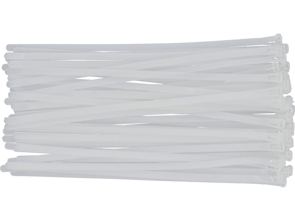 ÚJRAHASZNÁLHATÓ MŰANYAG BILINCS YATO YT-70665 7,6X300MM 50 DB, FEHÉR