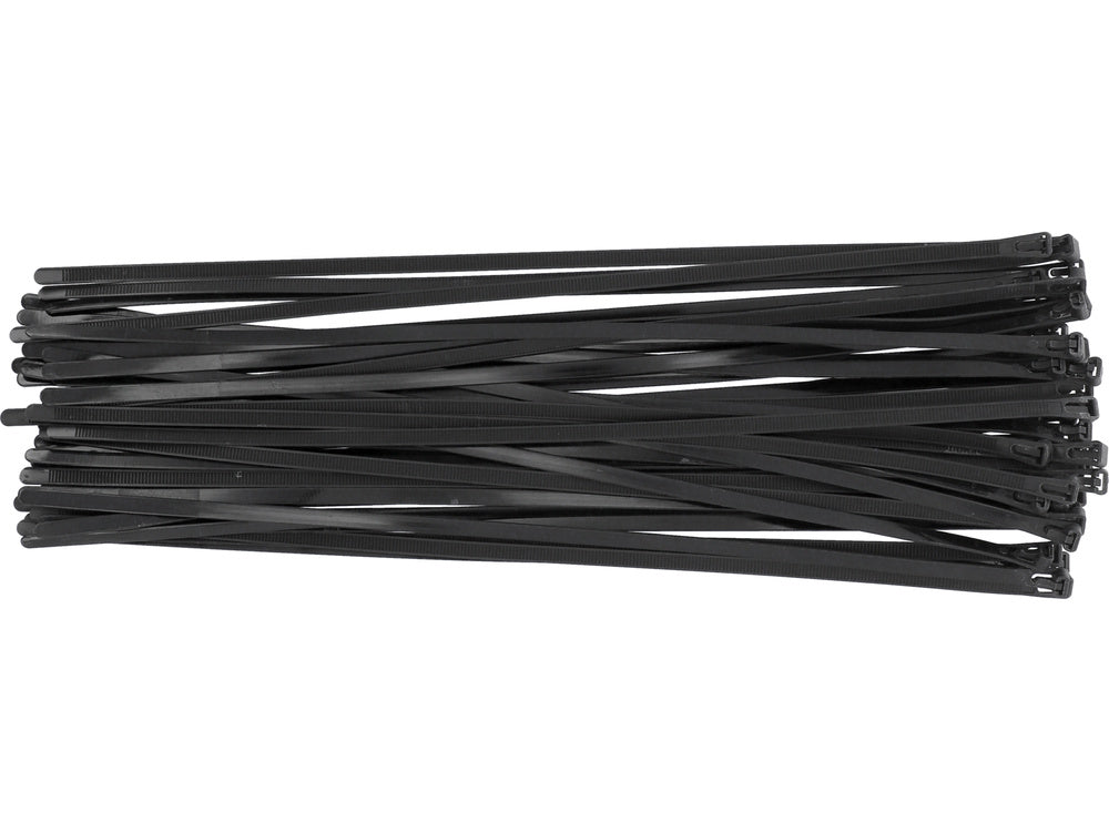 ÚJRAHASZNÁLHATÓ MŰANYAG BILINCS YATO YT-70678 7,6X450MM 50 DB, FEKETE