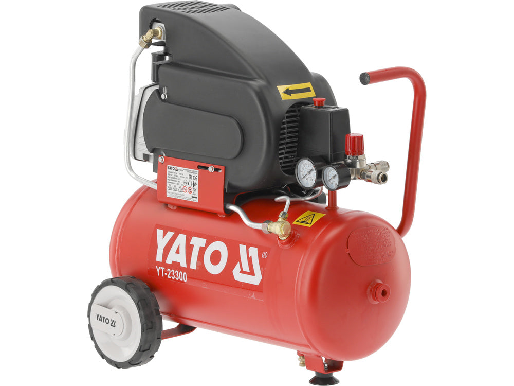 LÉGKOMPRESSZOR 24L, YATO YT-23300 8 BAR, 1500W
