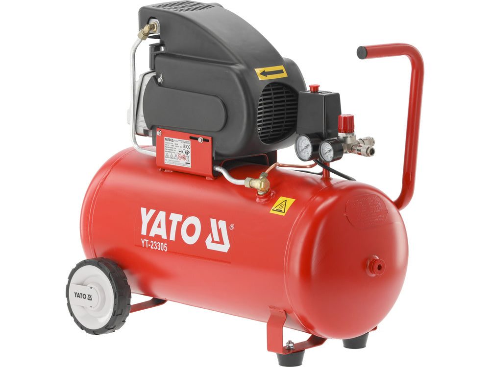YATO YT-23305 LÉGKOMPRESSZOR, 50L, 8 BAR, 1500W, 200 l/perc