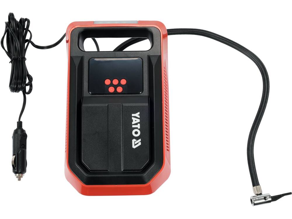 AUTÓKOMPRESSZOR YATO YT-73470 LCD KIJELZŐVEL