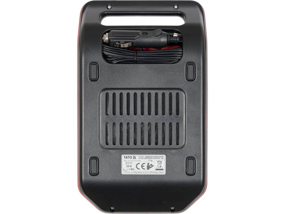 AUTÓKOMPRESSZOR YATO YT-73470 LCD KIJELZŐVEL