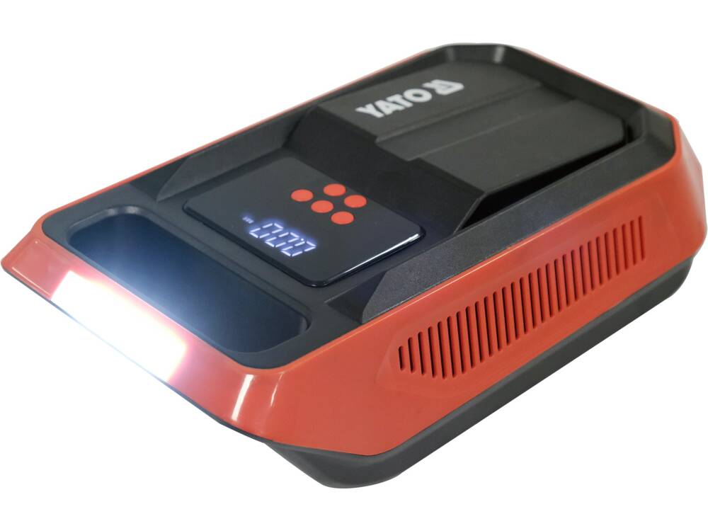 AUTÓKOMPRESSZOR YATO YT-73470 LCD KIJELZŐVEL
