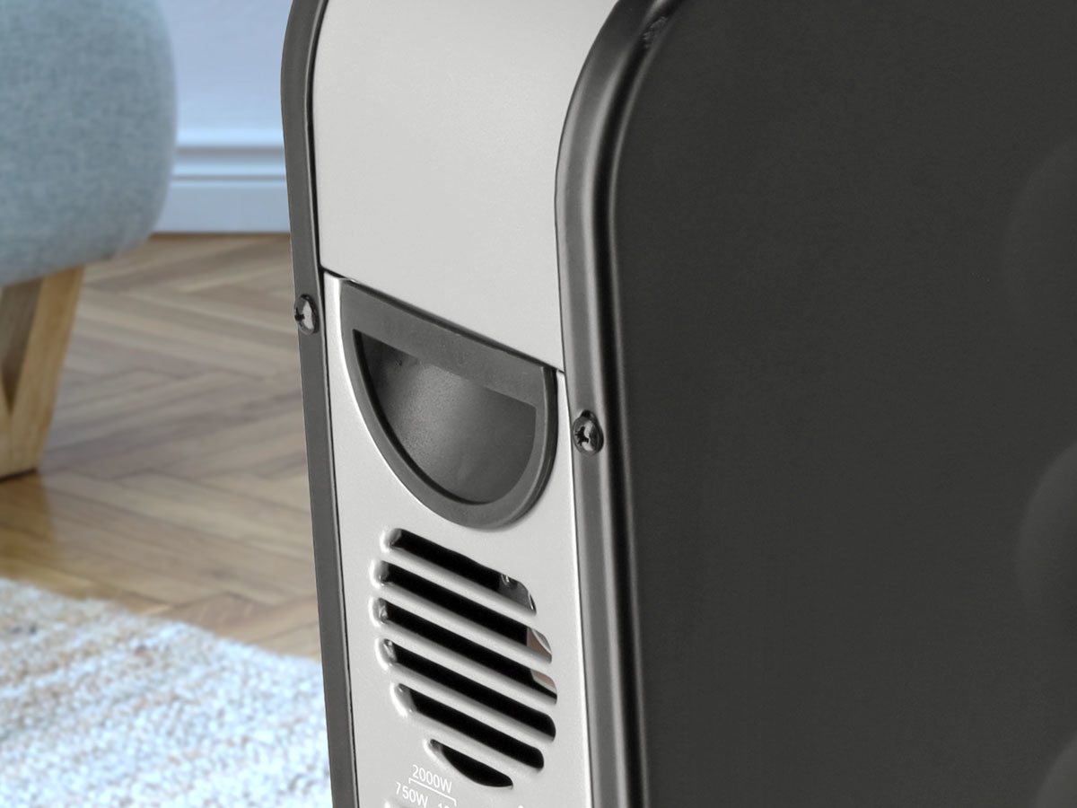 CONVECTOR ELECTRIC 2000W LUND 68651 NEGRU