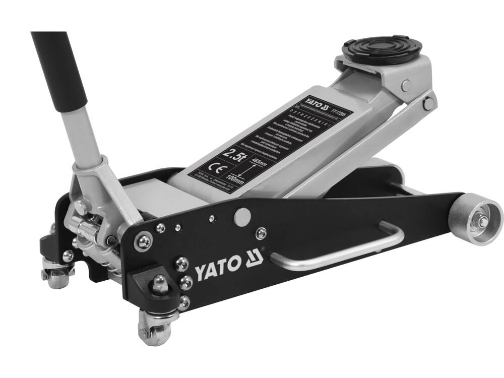 CRIC CROCODIL, 2.5T, YATO YT-17205 DOUA PISTOANE, ALUMINIU