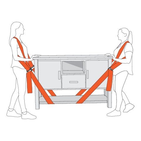 CURELE TRANSPORT MOBILIER VOREL 74721 5X280CM