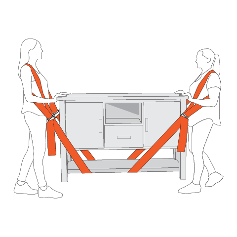 CURELE TRANSPORT MOBILIER YATO YT-74262 8X280CM