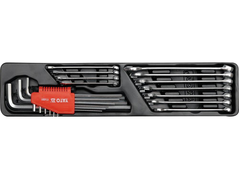 CUTIE METALICA CU YATO YT-3895 SCULE 63 PIESE