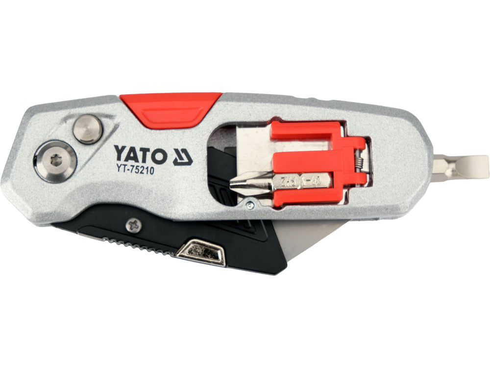 Cutit cu lama trapezoidala retractabila YATO YT-75210 - imagine 7