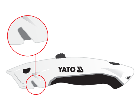 YATO TRAPÉZPENGÉS VÁGÓ YT-75201 61X33X0.5MM